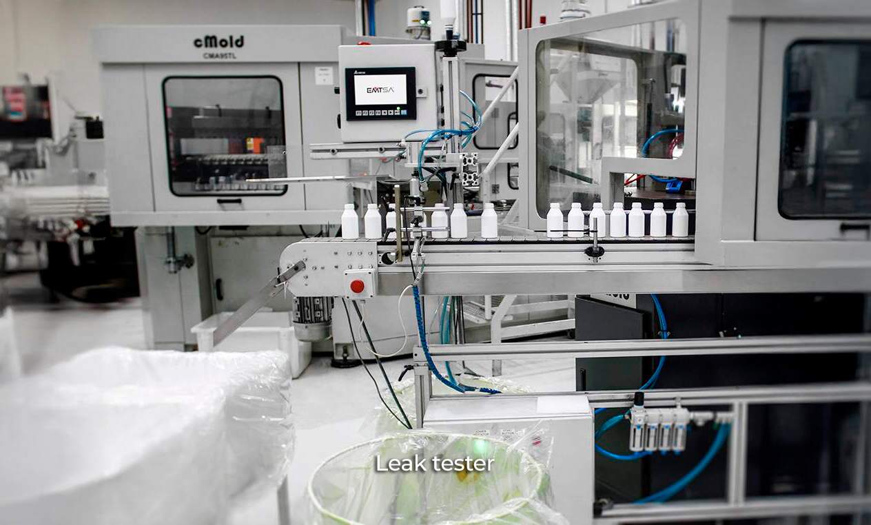 Leak tester machine for bottles CMOLD