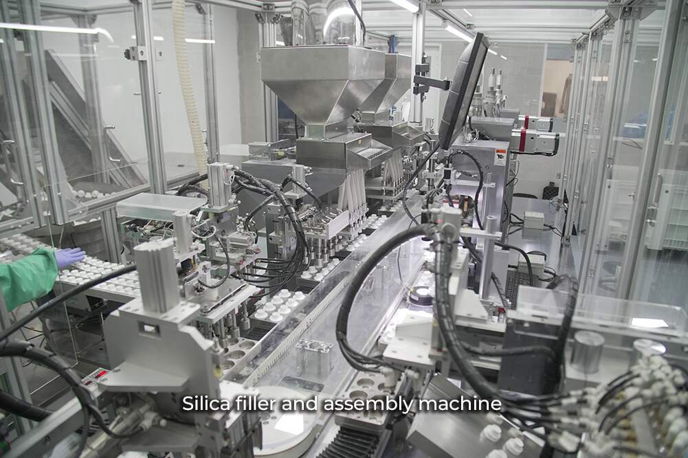 Silica filler and assembly machine AGILLE