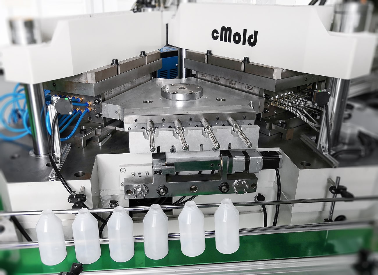 Injection blow molding mold CMOLD