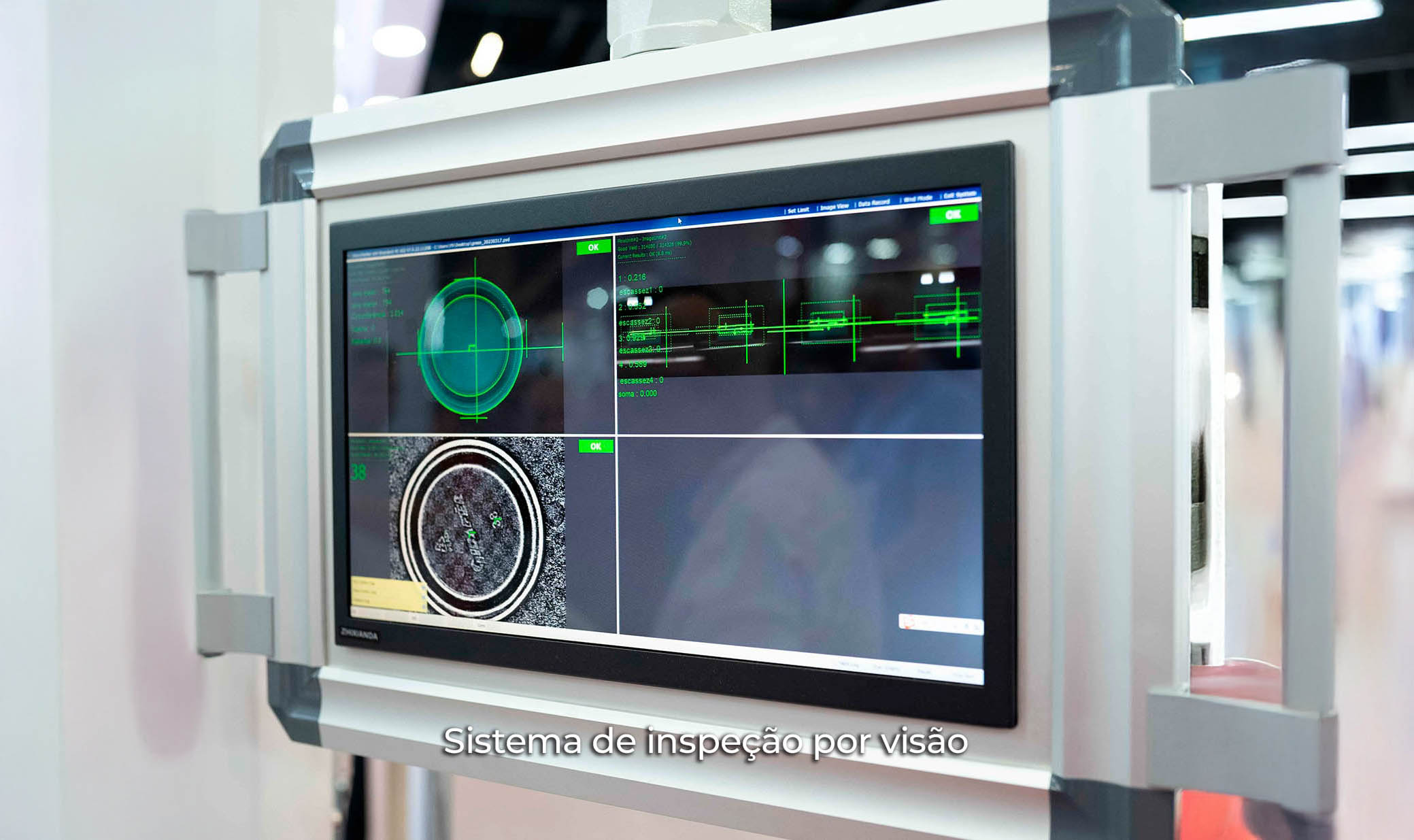 Sistema de inspeção por visão AGILLE